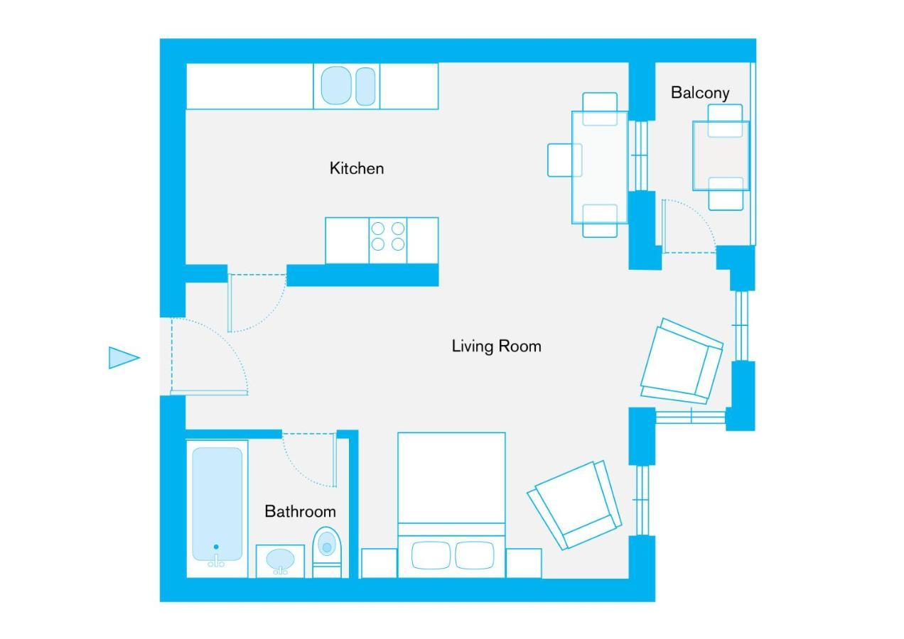 베를린 Schoenes Studio In Downtown Mitte Mit Balkon 아파트 외부 사진